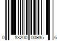 Barcode Image for UPC code 083200009356