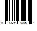 Barcode Image for UPC code 083264000054