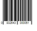 Barcode Image for UPC code 0832643000051