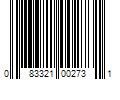 Barcode Image for UPC code 083321002731