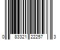 Barcode Image for UPC code 083321222573