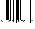 Barcode Image for UPC code 083321226557