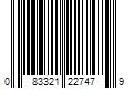 Barcode Image for UPC code 083321227479