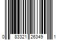 Barcode Image for UPC code 083321263491