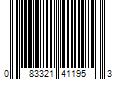 Barcode Image for UPC code 083321411953