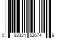 Barcode Image for UPC code 083321526749