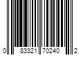 Barcode Image for UPC code 083321702402