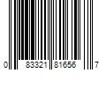 Barcode Image for UPC code 083321816567