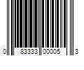 Barcode Image for UPC code 083333000053