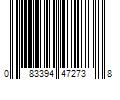 Barcode Image for UPC code 083394472738