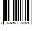 Barcode Image for UPC code 0834266001606