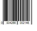 Barcode Image for UPC code 0834266002146