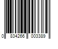 Barcode Image for UPC code 0834266003389