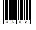 Barcode Image for UPC code 0834266004225