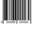 Barcode Image for UPC code 0834266004430