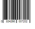 Barcode Image for UPC code 0834266007202. Product Name: 