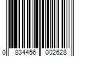 Barcode Image for UPC code 0834456002628