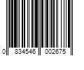 Barcode Image for UPC code 0834546002675