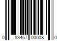 Barcode Image for UPC code 083467000080