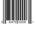 Barcode Image for UPC code 083479000061