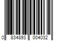 Barcode Image for UPC code 0834893004032