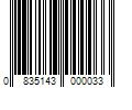 Barcode Image for UPC code 0835143000033