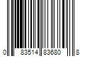 Barcode Image for UPC code 083514836808