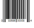 Barcode Image for UPC code 083586000084