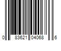 Barcode Image for UPC code 083621040686