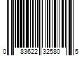 Barcode Image for UPC code 083622325805