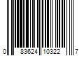 Barcode Image for UPC code 083624103227