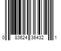 Barcode Image for UPC code 083624364321