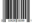 Barcode Image for UPC code 083626080991