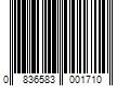 Barcode Image for UPC code 0836583001710