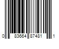 Barcode Image for UPC code 083664874811