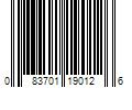 Barcode Image for UPC code 083701190126