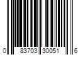 Barcode Image for UPC code 083703300516