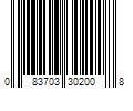 Barcode Image for UPC code 083703302008