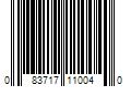 Barcode Image for UPC code 083717110040