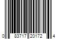 Barcode Image for UPC code 083717201724