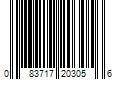 Barcode Image for UPC code 083717203056