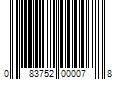 Barcode Image for UPC code 083752000078