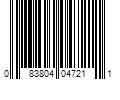 Barcode Image for UPC code 083804047211