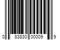 Barcode Image for UPC code 083830000099