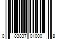 Barcode Image for UPC code 083837010008