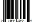 Barcode Image for UPC code 083934256040