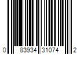 Barcode Image for UPC code 083934310742