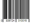 Barcode Image for UPC code 0839724010015. Product Name: 