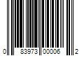 Barcode Image for UPC code 083973000062