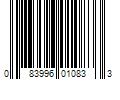 Barcode Image for UPC code 083996010833